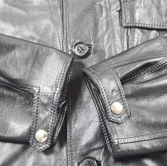 Kiton split leather jacket - Picture 8 of 13